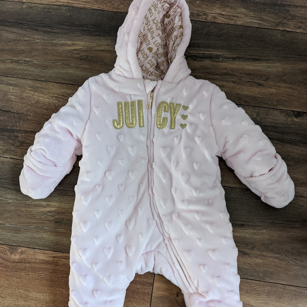 Juicy Couture Baby snowsuit 3-6 months